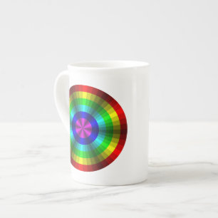 Optical Illusion Rainbow Specialty Mug