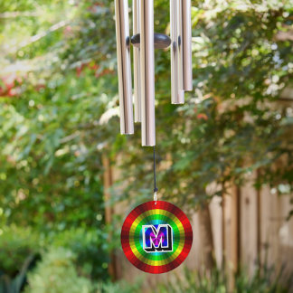 Optical Illusion Rainbow Wind Chime