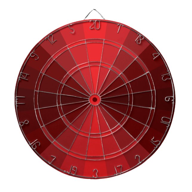 Optical Illusion Red Dart Board (Front)
