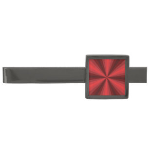 Optical Illusion Red Tie Bar