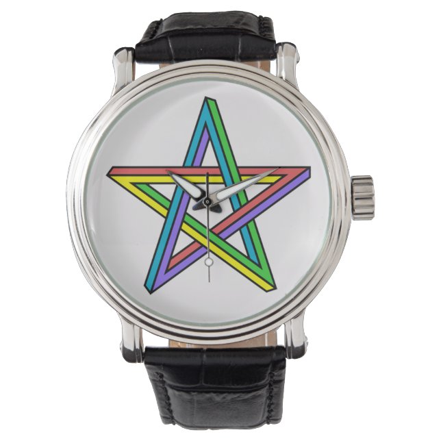 Optical illusion Star Watch (Front)