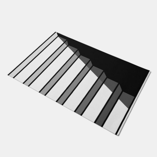 Optical Illusion Steps Stairway Doormat