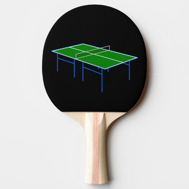 Optical Illusion Table Tennis Surface Ping Pong Ping-Pong Paddle (Back)