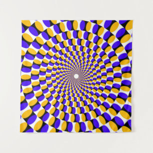 Optical Illusion Tapestry