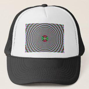 Optical Illusion Trucker Hat