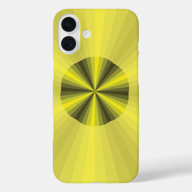 Optical Illusion Yellow Case-Mate Case (Back)