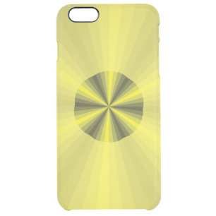 Optical Illusion Yellow Uncommon iPhone Case