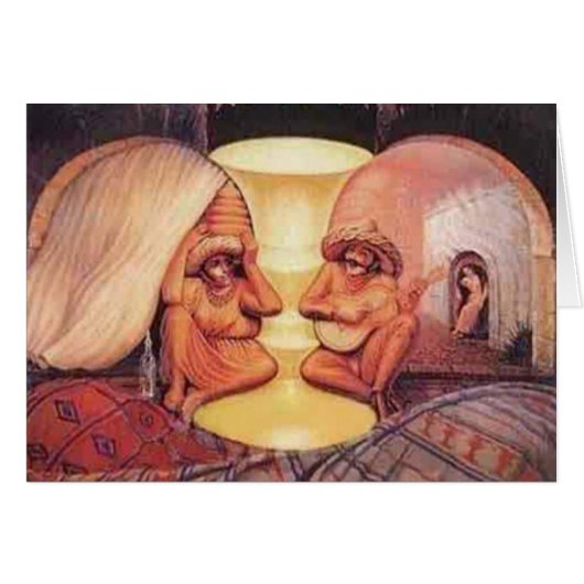 Optical Illusions Cards (Front Horizontal)
