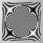 Optical Illusions  (from $11.95) Poster at Zazzle