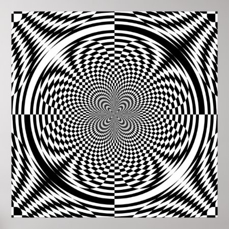 Optical Illusions  (from $11.95) Poster