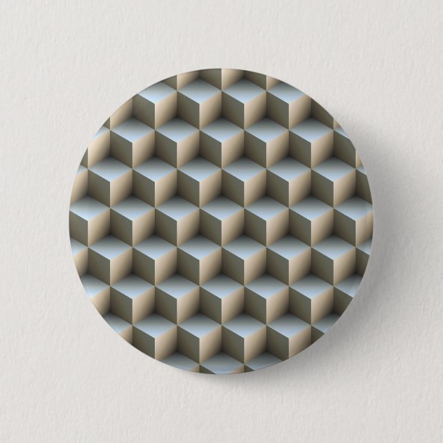 Optical illusions pinback button (Front)