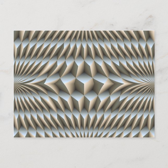 Optical illusions postcard (Front)