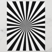 Optical Sun Burst Spinning Wheel Design (Front)