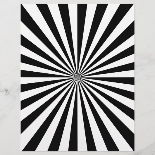 Optical Sun Burst Spinning Wheel Design (Front)