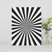 Optical Sun Burst Spinning Wheel Design (Standing Front)