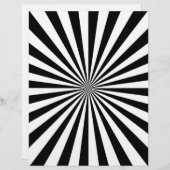 Optical Sun Burst Spinning Wheel Design (Front/Back)