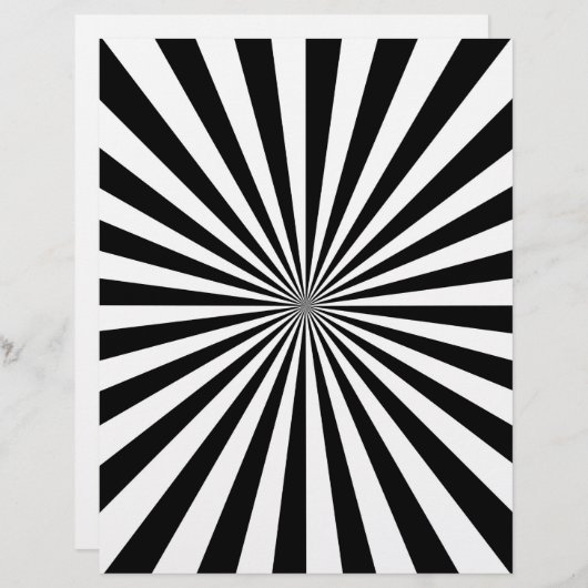 Optical Sun Burst Spinning Wheel Design (Front/Back)