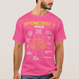 Optician Brain Optomestry Glasses Eye Whisperer 1 T-Shirt