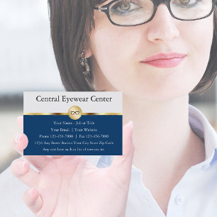 Optician Business Cards