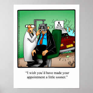 Optician Humor Poster Gift "Spectickles"