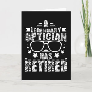 Optician Pension Card