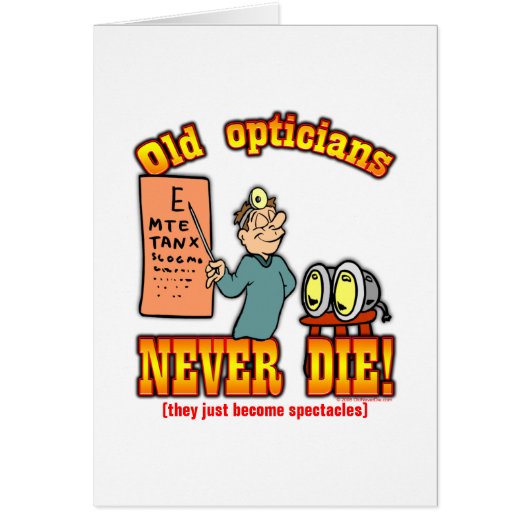 Opticians Cards (Front)