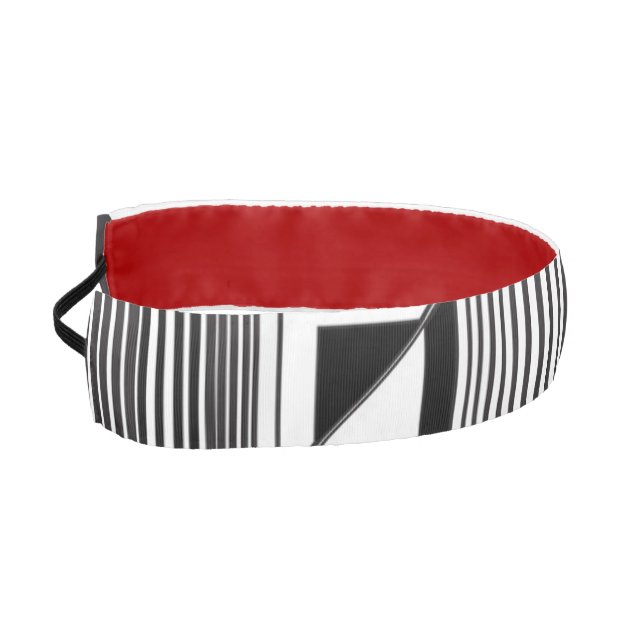 Optics thru Shapes  Athletic Headband (Left)