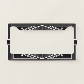 Optics thru Shapes License Plate Frame