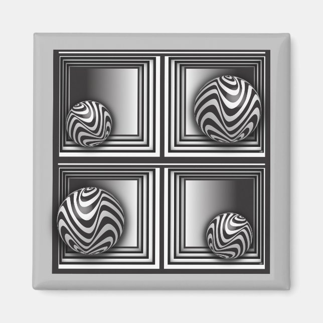 Optics thru Shapes  Magnet (Front)