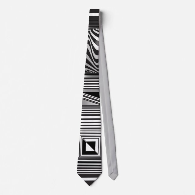 Optics thru Shapes   Neck Tie (Front)