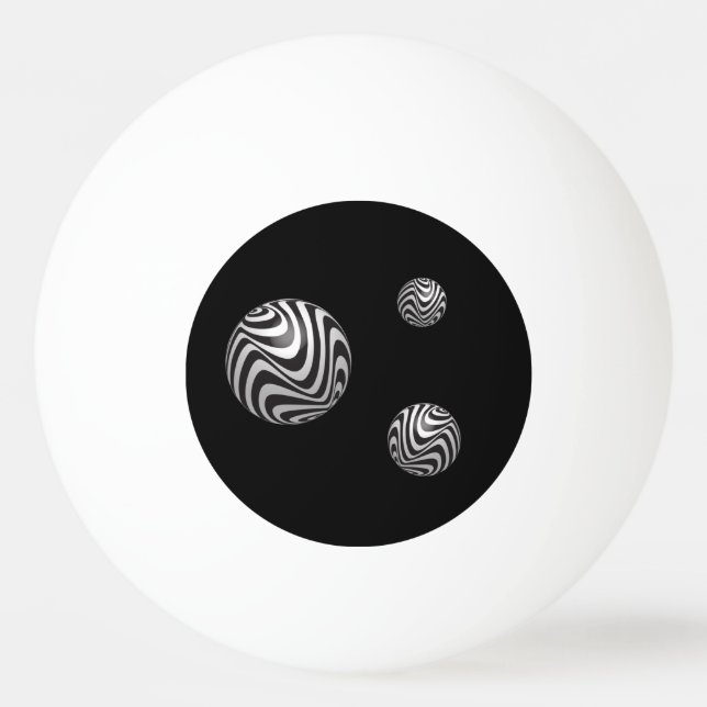 Optics thru Shapes Ping Pong Ball (Front)