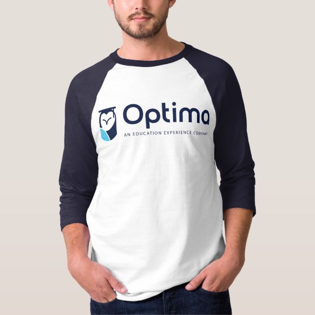 Optima Ed Men's Baseball Tee (Front)