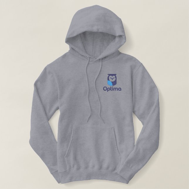 Optima Embroidered Hoodie (Design Front)