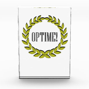 Optime! Excellent job! Award