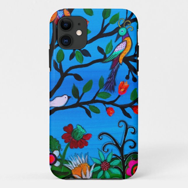 OPTIMISM BIRDS TREE OF LIFE Case-Mate iPhone CASE (Back)