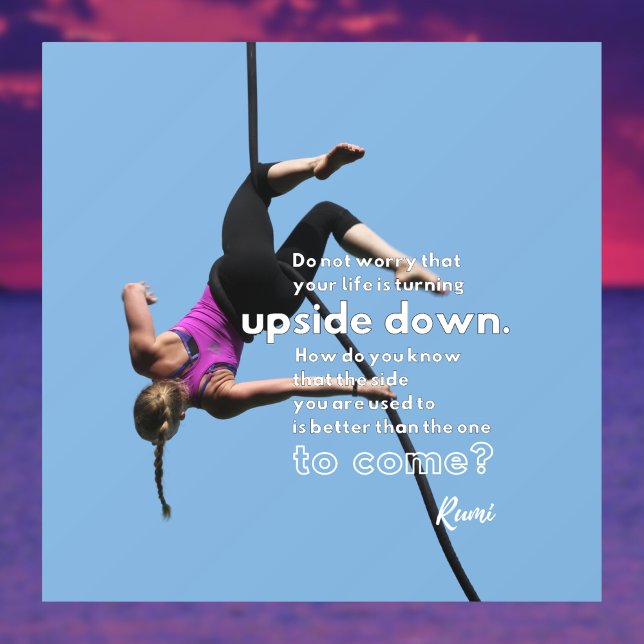 Optimism in the Face of Change Blue Window Cling (Creator Uploaded)