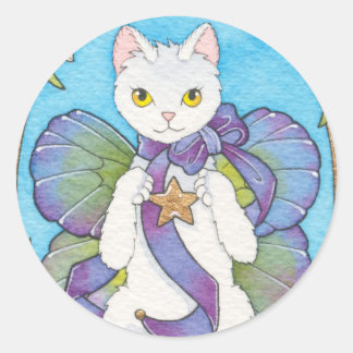 Optimism round sticker