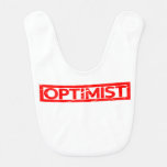 Optimist Stamp Baby Bib