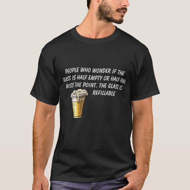 Optimistic And Wise T-Shirt (Front)