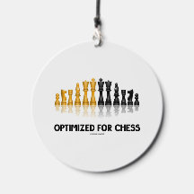 Optimized For Chess Reflective Chess Set