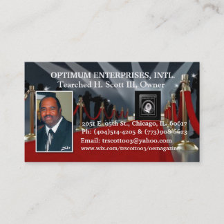Optimum Enterprises Business Card