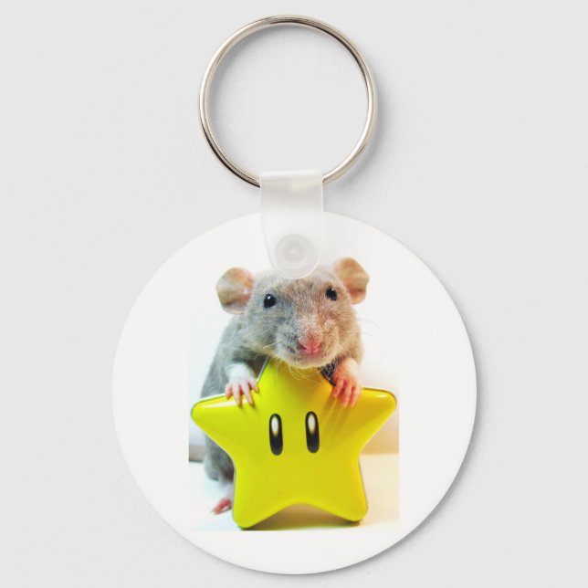 Optimus Star Keychain (Front)