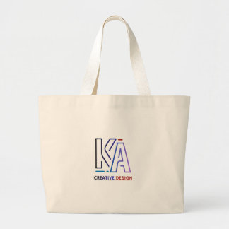 Option 2 (Gift Focus): Personalized Monogram Initi Large Tote Bag