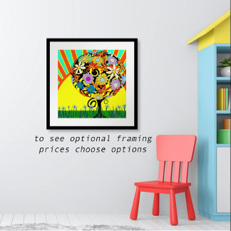 Optional Frame choose No Frame It's a New Day Poster