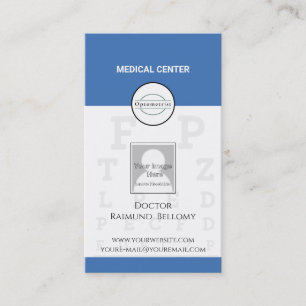 Optometrist Business Card
