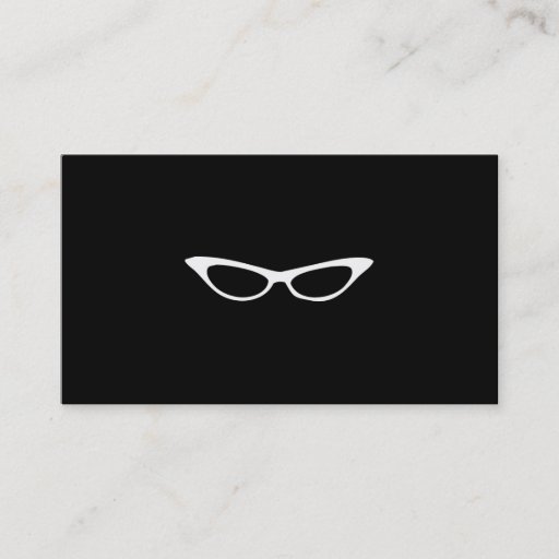 Customizable Optometrist Business Card Template