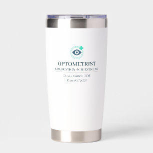 Optometrist Custom Name Since Year Insulated Tumbler