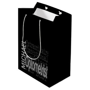 Optometrist Extraordinaire CUSTOM Medium Gift Bag