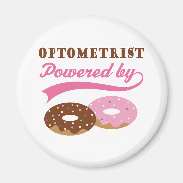 Optometrist Gift (Donuts) Magnet (Front)