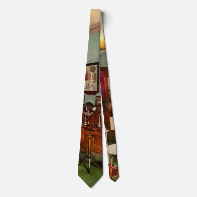 Optometrist - I see dead people 1920 Neck Tie (Front)